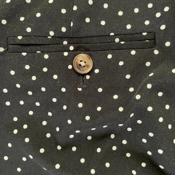 Tommy Hilfiger Ankle Summer Pants Black & White 6 - Picture 2 of 5